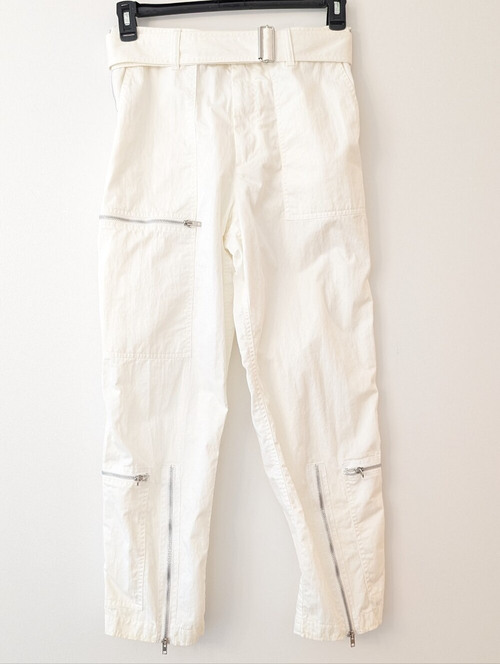 Helmut Lang Flight Pants. White size 6